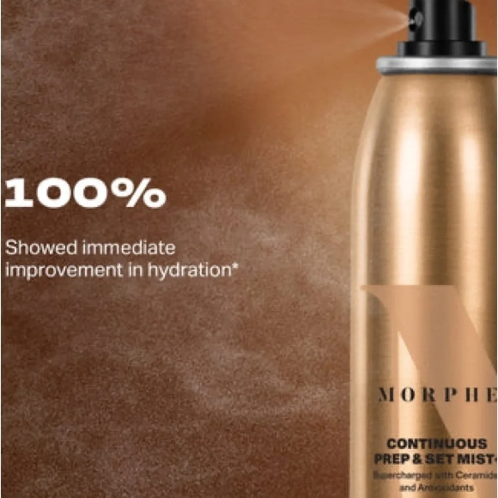Morphe continuous prep and set mist
